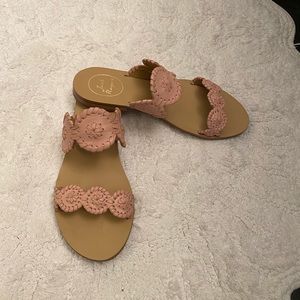 Jack Rogers Lauren Sandal in Blush!